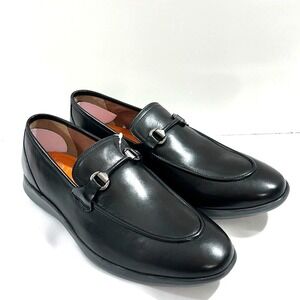 Thomas & Vine Men's Shoes Burns Bit Loafer Black US 10.5